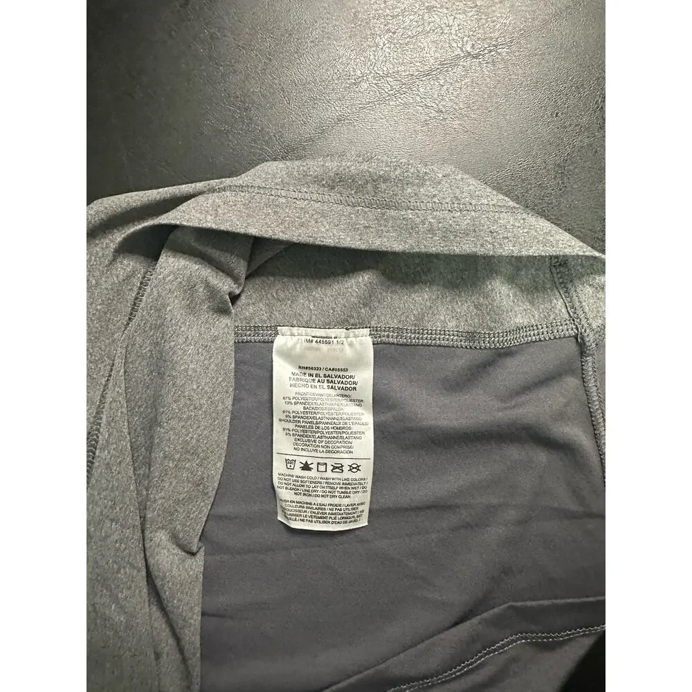 Nike Dri-FIT Women’s Medium Gray Racerback Athletic Workout Gym Tank Top